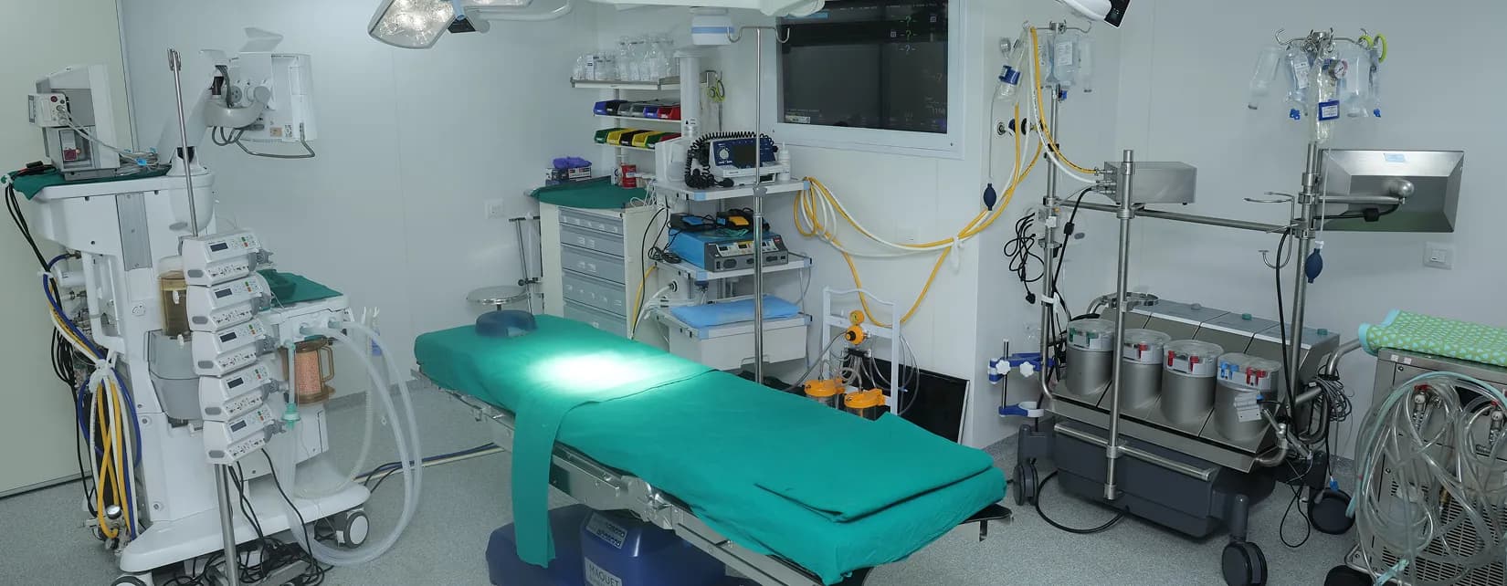 Clinical team during a cardiac procedure